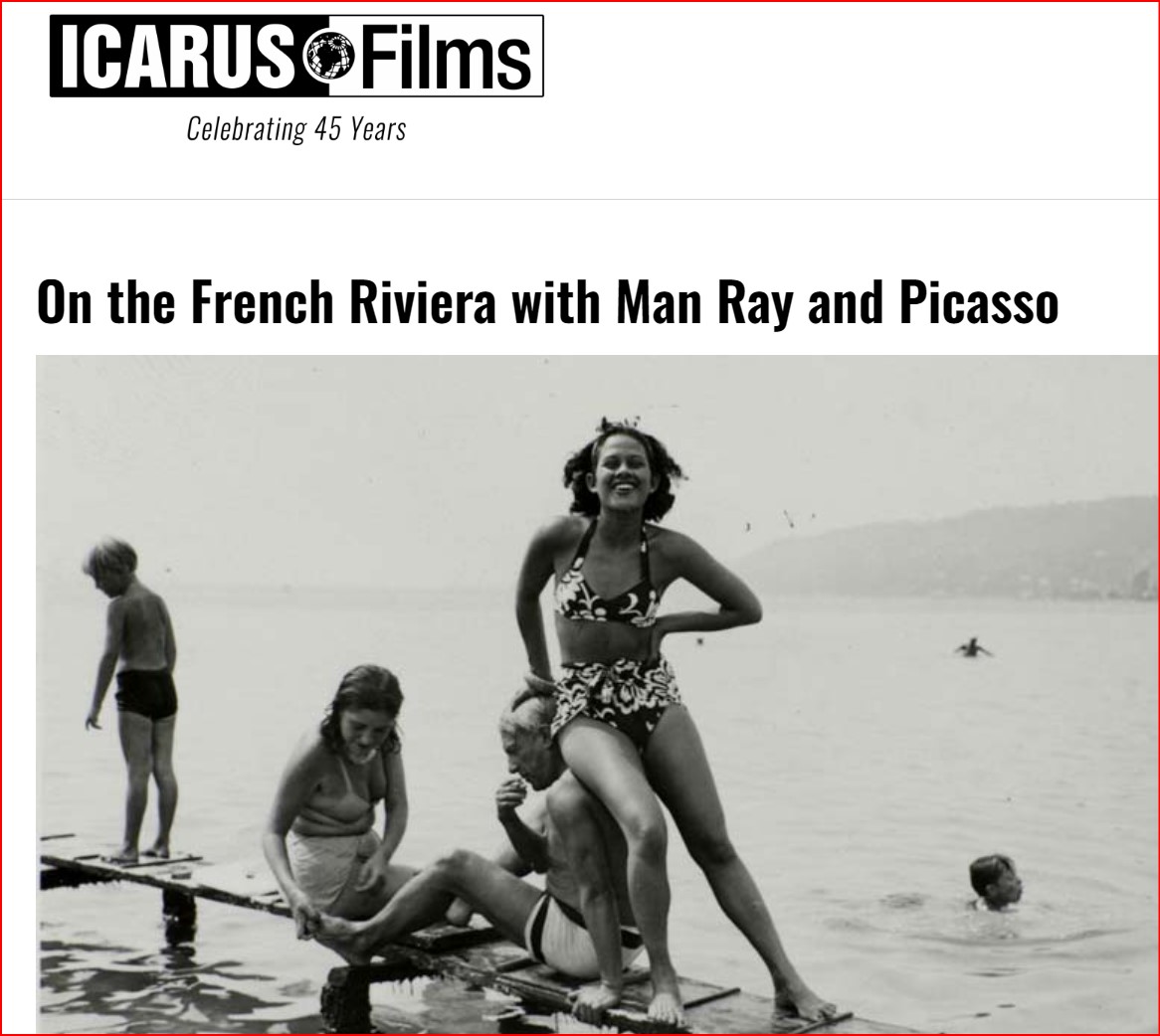 On the French Riviera with Man Ray and Picasso - video