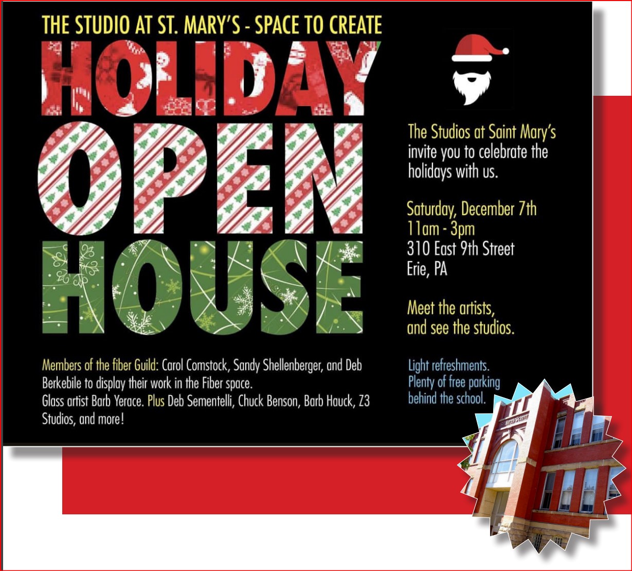 Open House at The Studio at St. Mary's - Space to Create